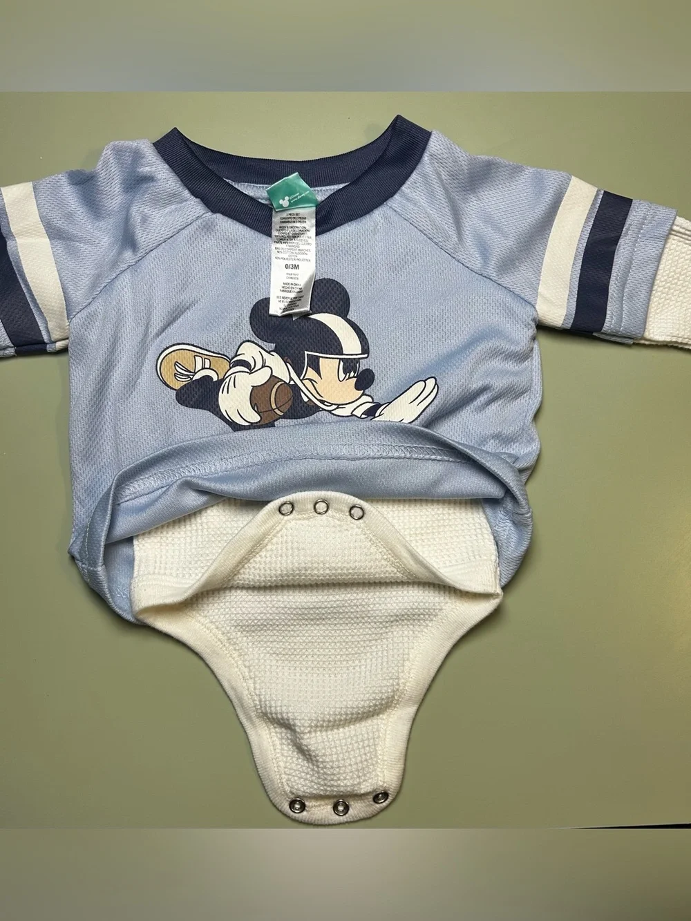 Disney Baby Mickey Mouse Winnie the Pooh 3 Piece Outfit Bundle NB 0-3M